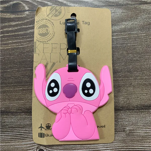 see chart IVYYE Stitch Eeyore аниме аксессуары для путешествий багажная бирка на чемодан ID адрес портативный держатель тегов багажная этикетка Новинка - Цвет: see chart