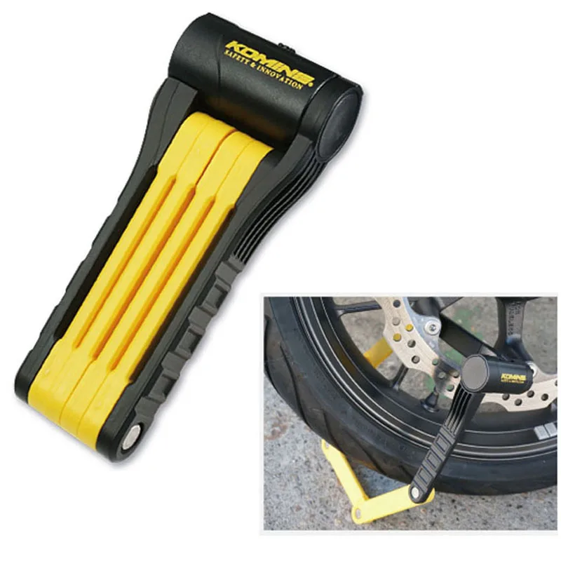 KOMINE высокопрочный стальной водонепроницаемый пыленепроницаемый складной замок