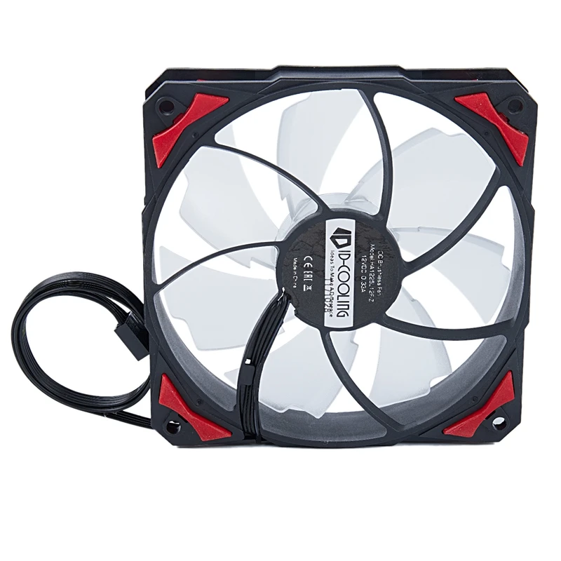 Кулер управления Pl - 12025 120 мм Led вентиляторы 4 Pin ШИМ (красный) | Компьютеры и офис