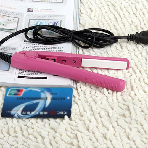 Горячая штепсельная вилка США Мини Путешествия керамические щипцы для завивки