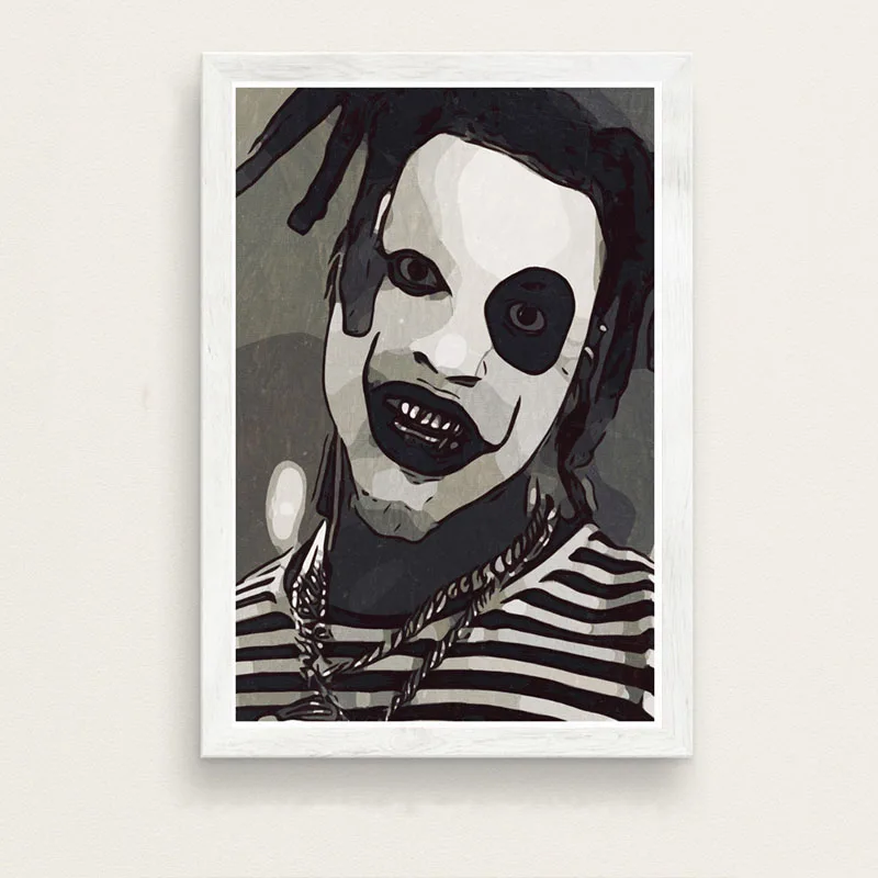 Картина в стиле хип-хоп певица звезда рэпер Майк Миллер высокое качество холст