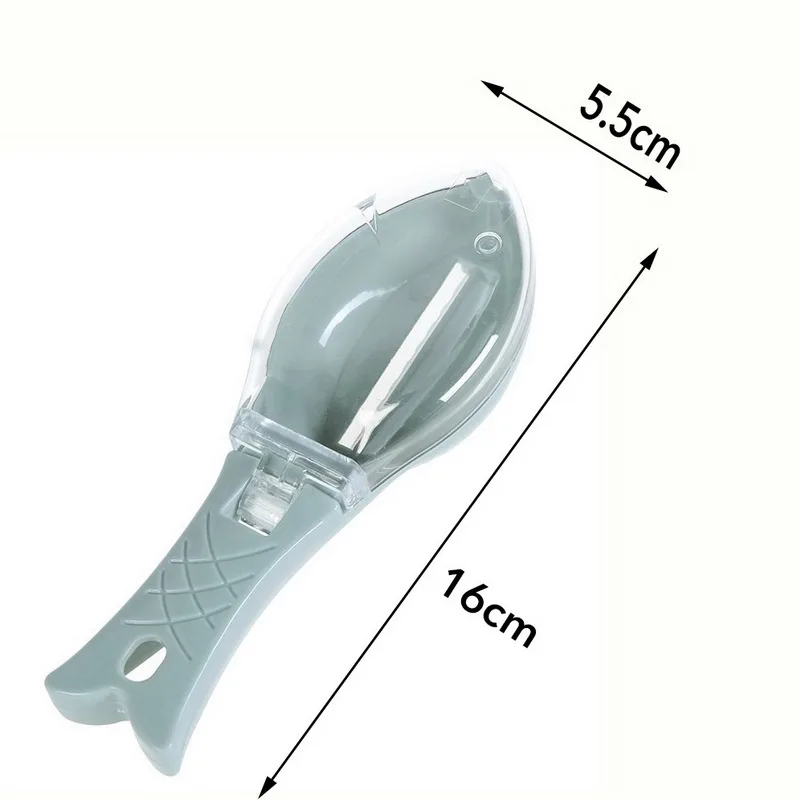 Щетка для рыбной кожи соскабливания рыболовных весов щетка-терки быстро удаляет