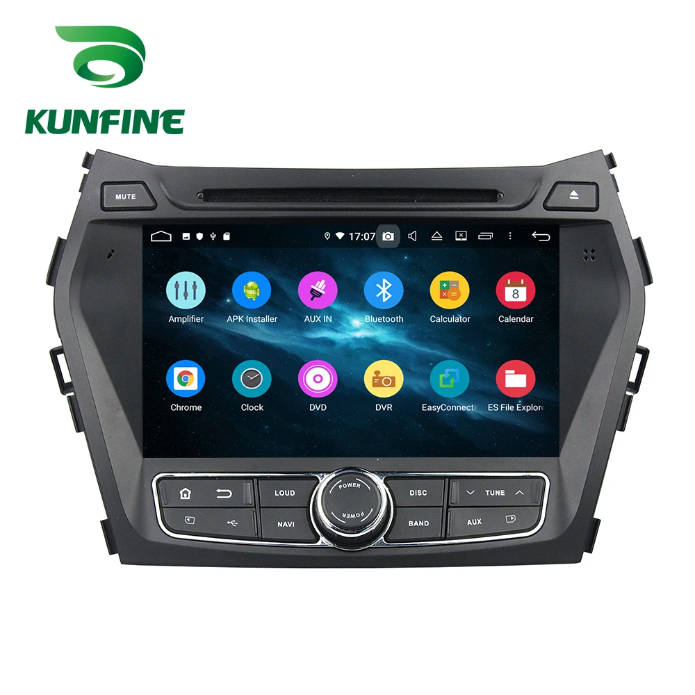 Android 9,0 Восьмиядерный 4 Гб ОЗУ 64 Гб ПЗУ автомобильный DVD gps мультимедийный плеер стерео для hyundai IX45 Santa Fe 2013 радио