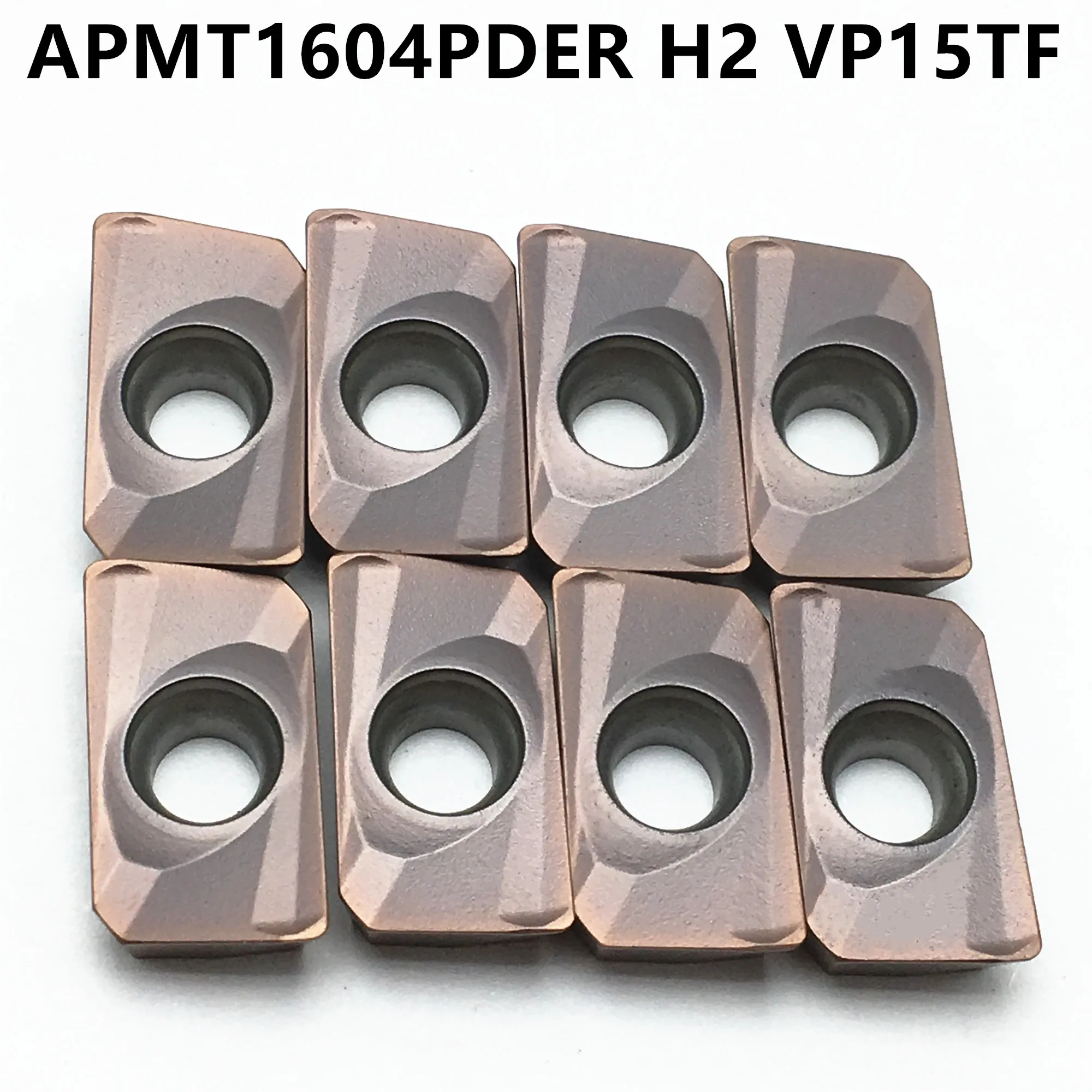 20 шт. токарный инструмент APMT1604PDER H2 VP15TF твердосплавное лезвие APMT 1604