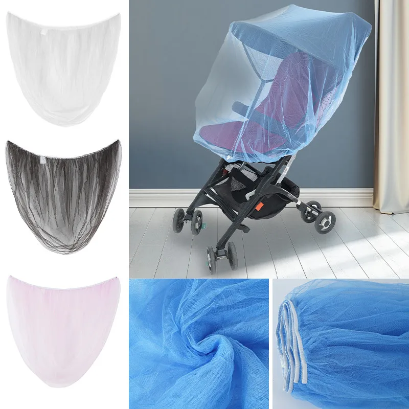 

Pushchair Mosquito Insect Shield Net Safe Infants Protection Mesh Stroller Accessories Mosquito Net 150cm