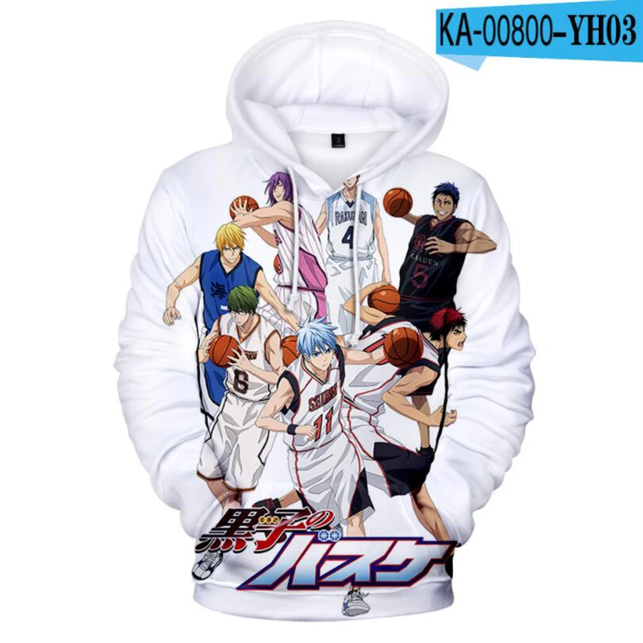 

Anime Kuroko's Basketball Kuroko No Basket Basuke Cosplay Costume Kaijo School Uniform Kise Ryota Unisex 3D Hoodies Sweatshirts