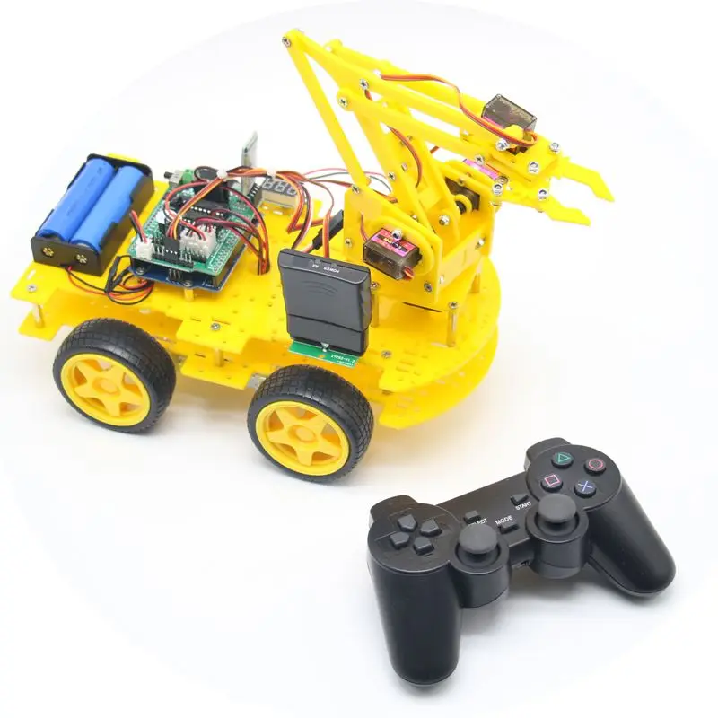 Горячая Новинка DIY meArm робот автомобиль на руку для Ardunio программа с PS