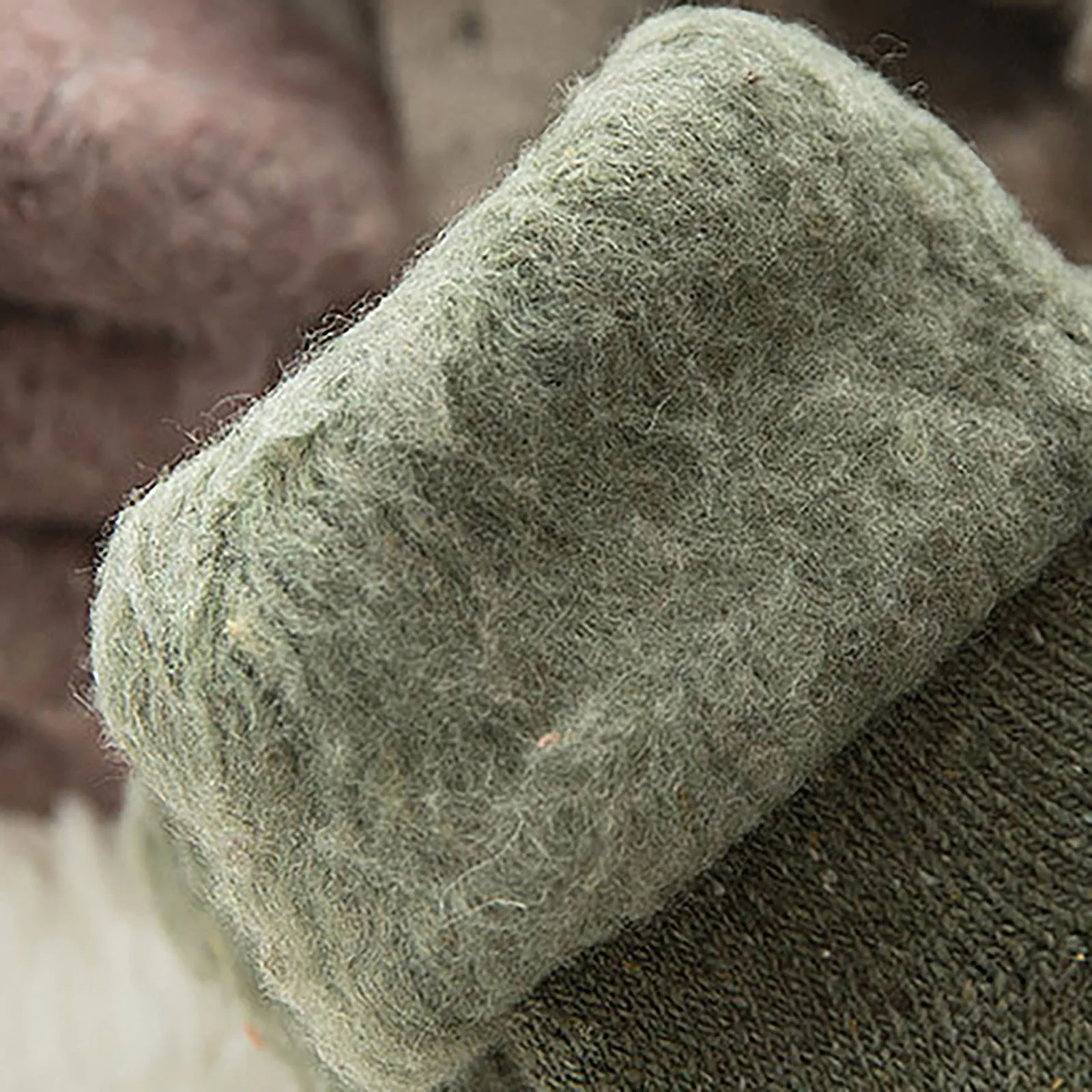 

Girly Cute Socks Unisex Fashion Solid Warm Thickening Middle Tube Socks Snow Socks Stockings Spring Winter Solid Color Socks