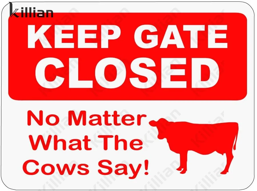 

Vintage Metal Plaque Bar Wall Decoration Warning Sign Metal Painting Cow Metal Plate Living Room Club Metal Poster Home Decor