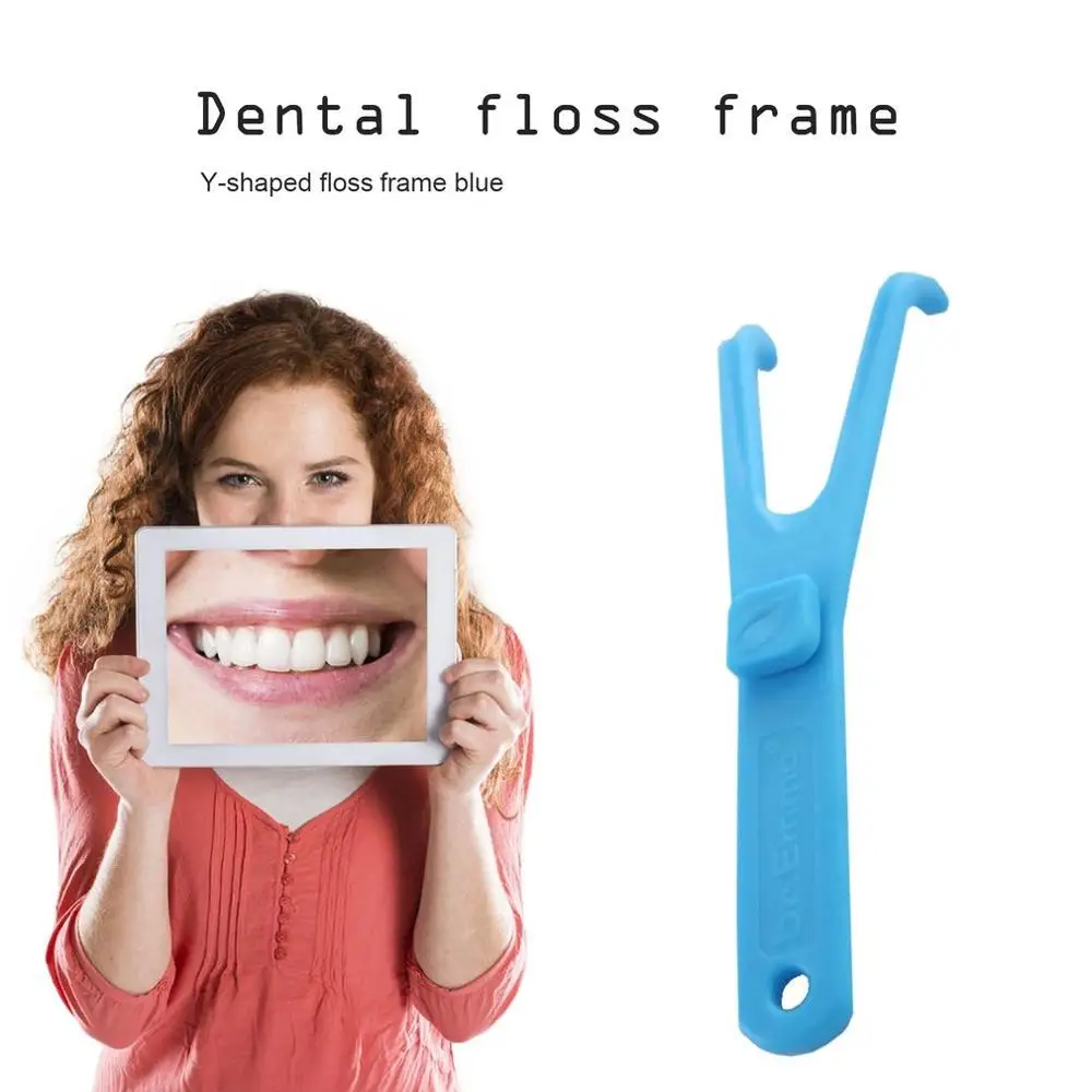 Y образный стоматологический держатель зубной нити безопасный для здоровья
