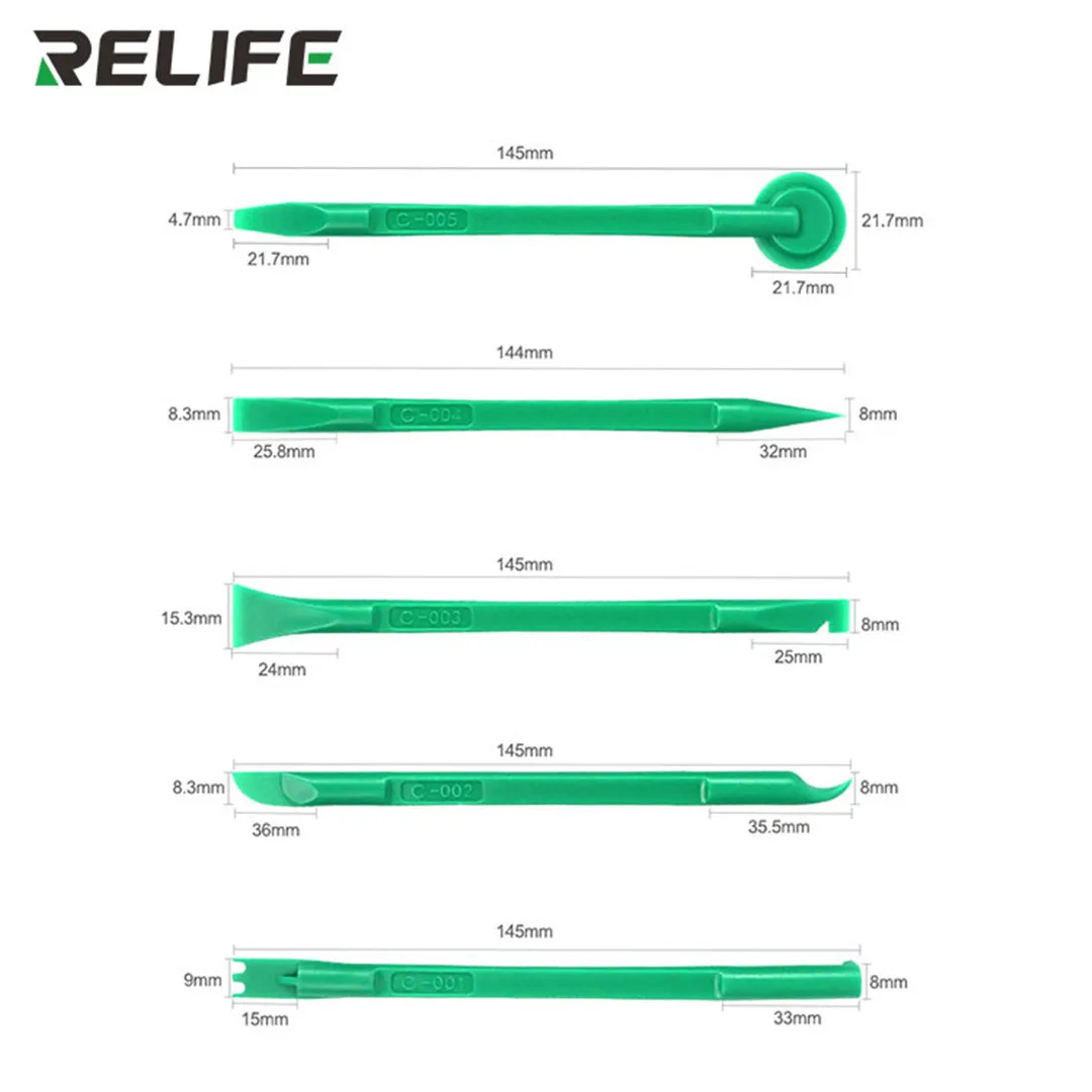 RL-049C 10 In 1 Bilateral Disassembly Rod Anti-static Crowbar For Dismantling Mobile Phones Pad LCD Screens Laptops Digital Part