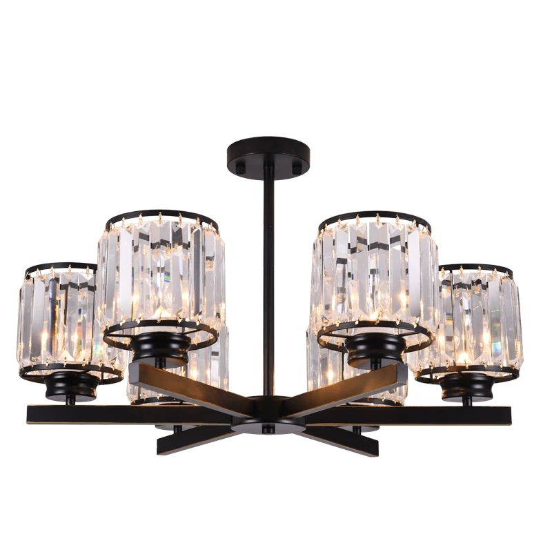 Современные светодиодные люстры с эффектом освещения для гостиной бара