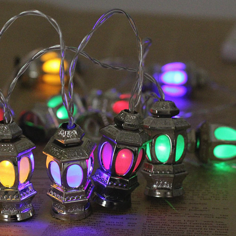 

1.65M 10 LED Muslim Ramadan Moon Star LED Fairy String Lights Outdoor Holiday Wedding Party Baby Bed Fairy Lights Decorations