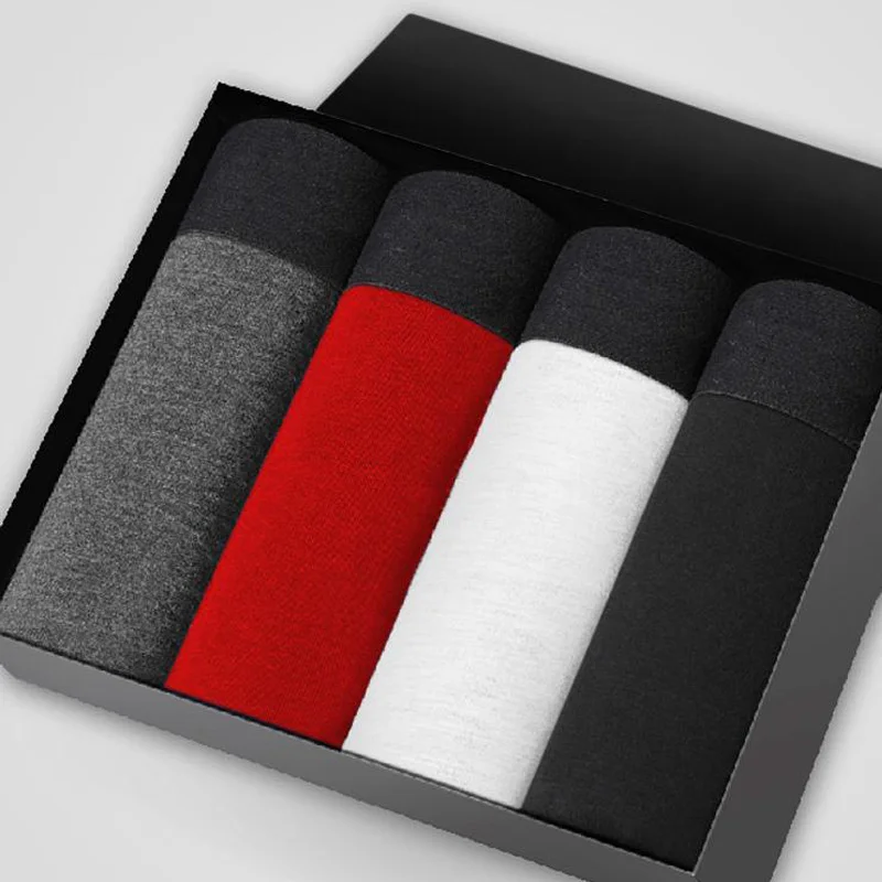 Мужское нижнее белье хлопок мужские большие короткие цветные дышащие