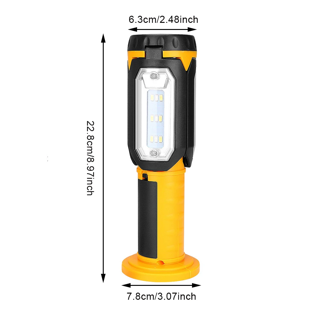 

Multifunctional Camping Light Magnetic Hook Folding LED Work Outdoor Emergency Maintenance Light Camping Light Accessories