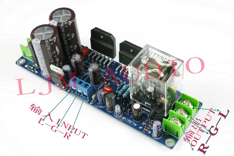 GAINCLONE GC LM3886TF наборы сделай сам/готовый двухканальный w/защита динамика