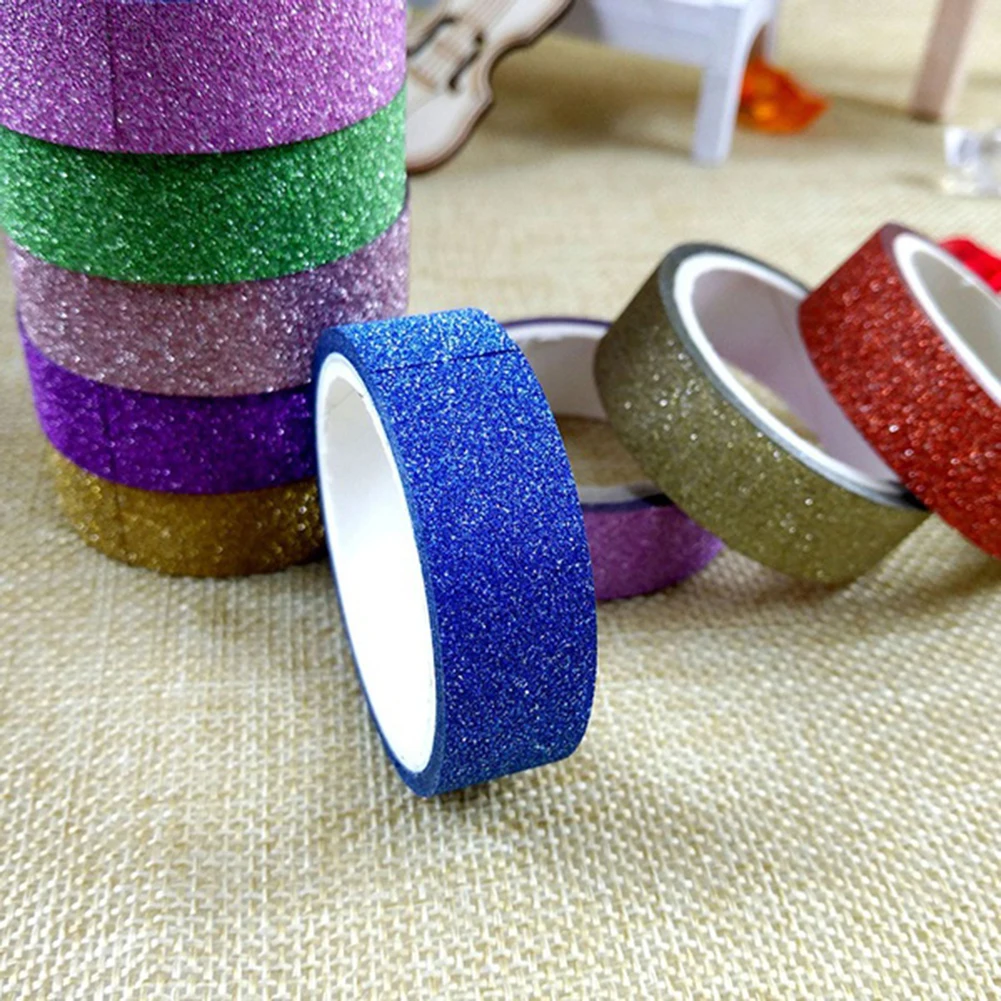 10 шт. бумажная клейкая лента Washi Стикеры для рукоделия стикеры 1 5 см x 3