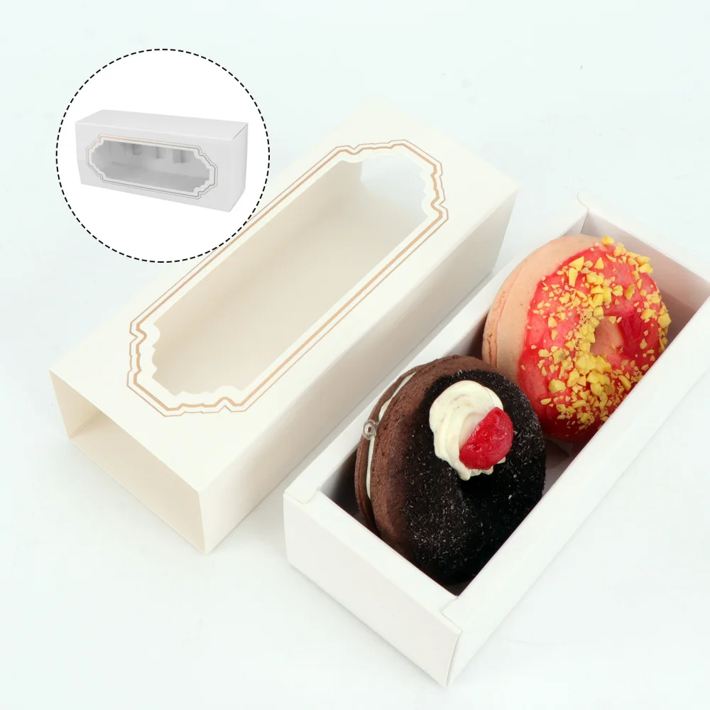 

Pcs Baking Dessert Macarons Storage Boxes for 5 Party Birthday Packing Boxes