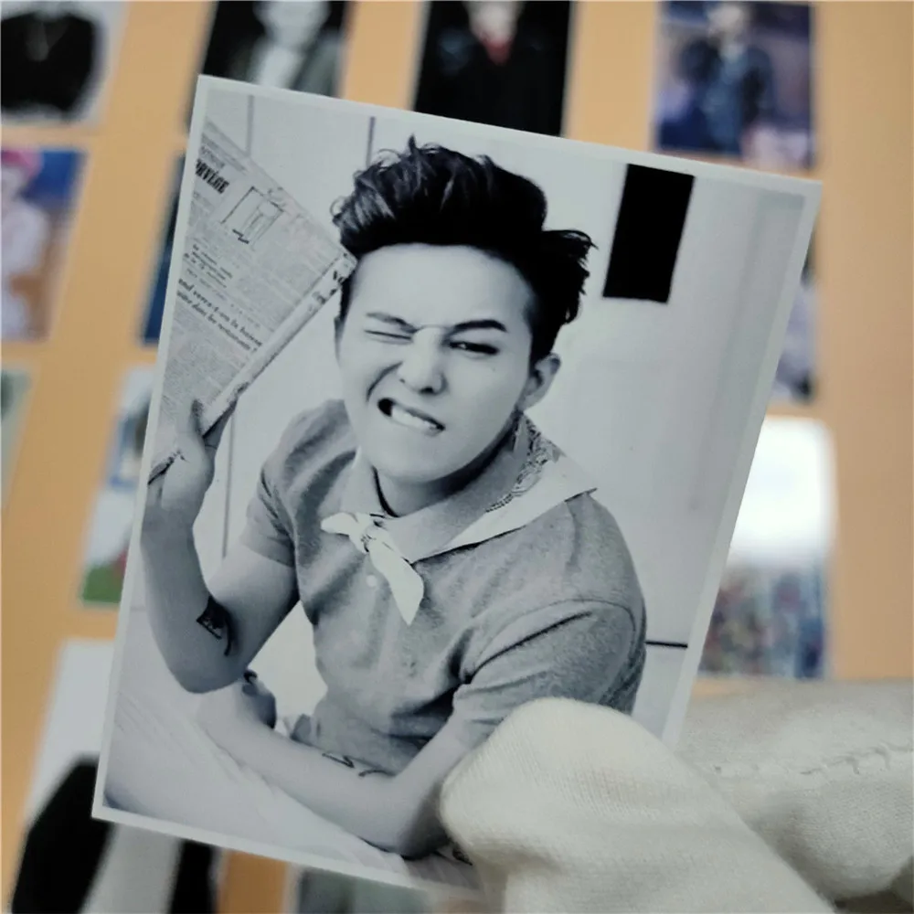 16 шт. KPOP G-DRAGON LOMO CARD Фотокарта BIGBANG фотоальбом коллекция GD Kwon Ji Yong |