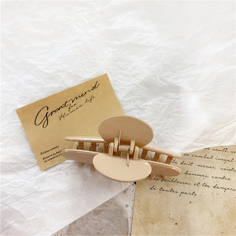 

New Women Hairpins Hair Clip Crab Hair Clamps Claws Fashion Girl Ponytail Hair Accessories Headwear Headdress Hairgrip Gifts