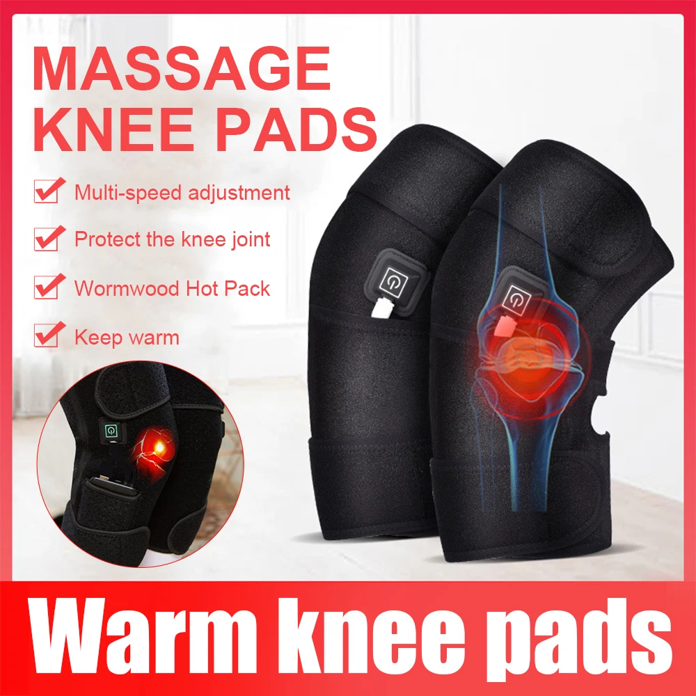 

Дышащие черные наколенники с подогревом, магнитный терапевтический наколенник, поддерживающий рукав, подогрев, прочная поддержка колена, т...