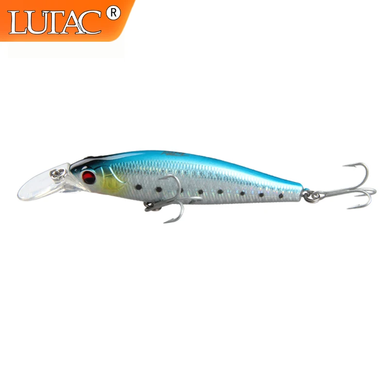 

Lutac Floating Minnow Jerkbait Fishing Lures Wobblers 60mm 5.5g Carp Pesca Artificial Tackle