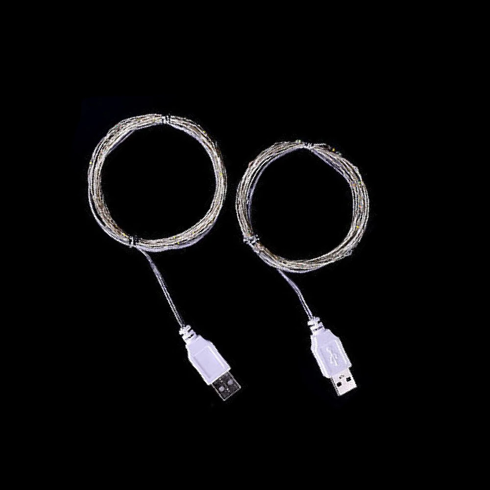 

Гирлянда светодиодная с питанием от USB, 1/2/3 м