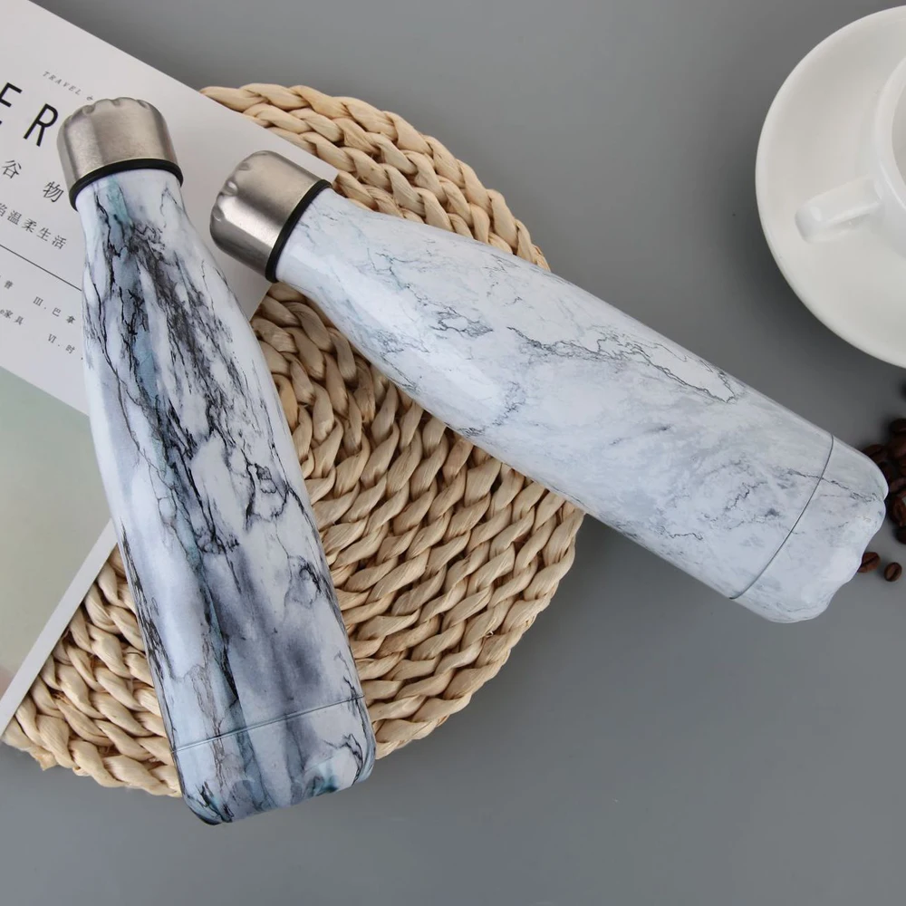 500 мл бутылка для воды вакуумная Изолированная термофляжка Спортивная