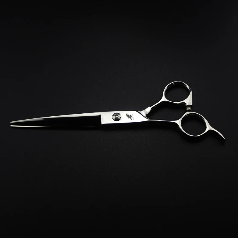 

7.0" 7.5inch pet grooming scissors set straight cut teeth cut fish bone scissors