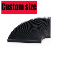 custom size milling flexible cnc engraver machine protective flat accordion bellows cover tool lathe accessories dont shoot