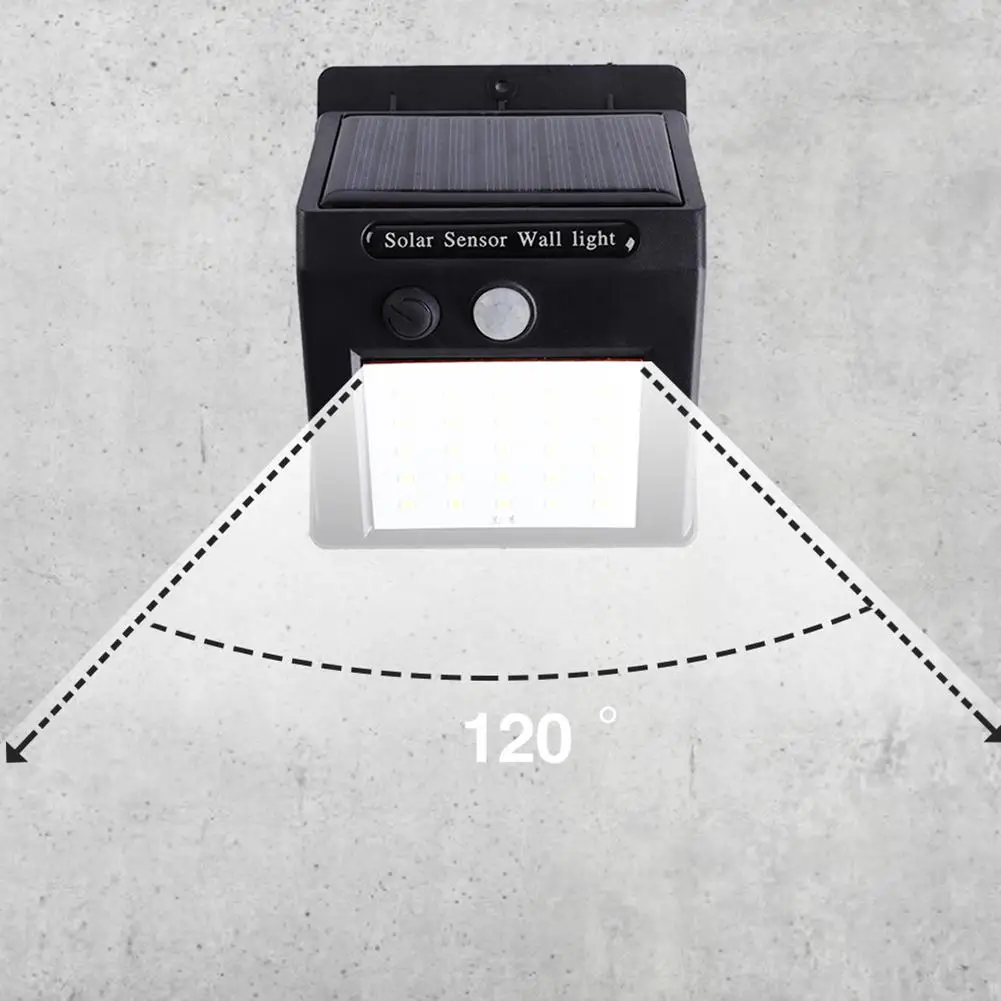 30LED Солнечный свет Открытый водонепроницаемый человеческого тела