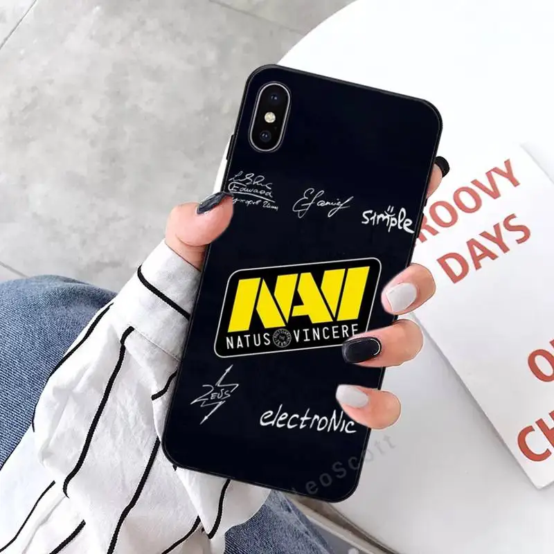 

CS GO Navi logo Phone Case for iPhone 11 12 mini pro XS MAX 8 7 6 6S Plus X 5S SE 2020 XR