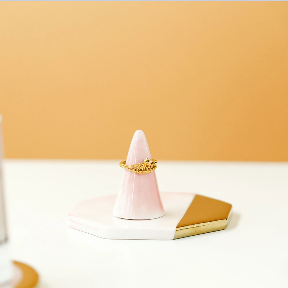 Homies Спортивная керамика палец конус кольца на кончики пальцев рук стенд Дисплей