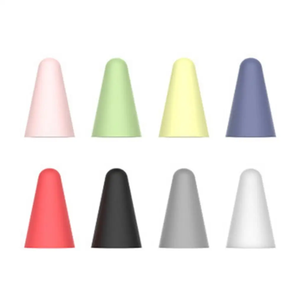

8pcs Silicone Replacement Tip Case For Pencil Stylus Protective Cover For Apple Pencil 1st 2nd Generation Dropshipping Wholesale