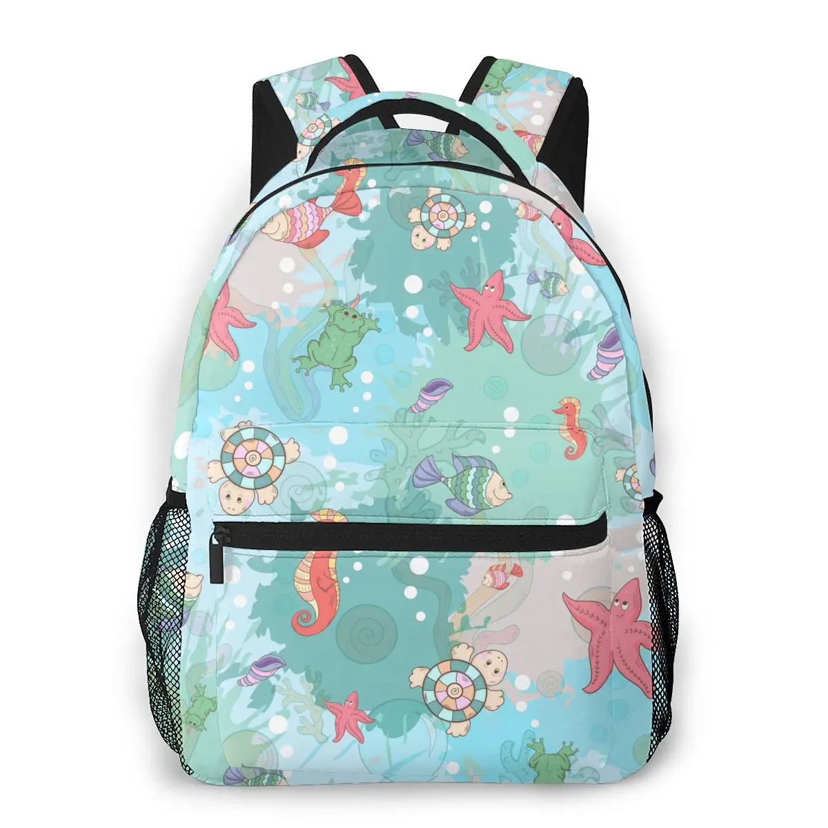 

OLN Women Backpack with Multiple Using Women Backpacks Abstract Marine Life On Blots Female School Bag Girls Travel Bag