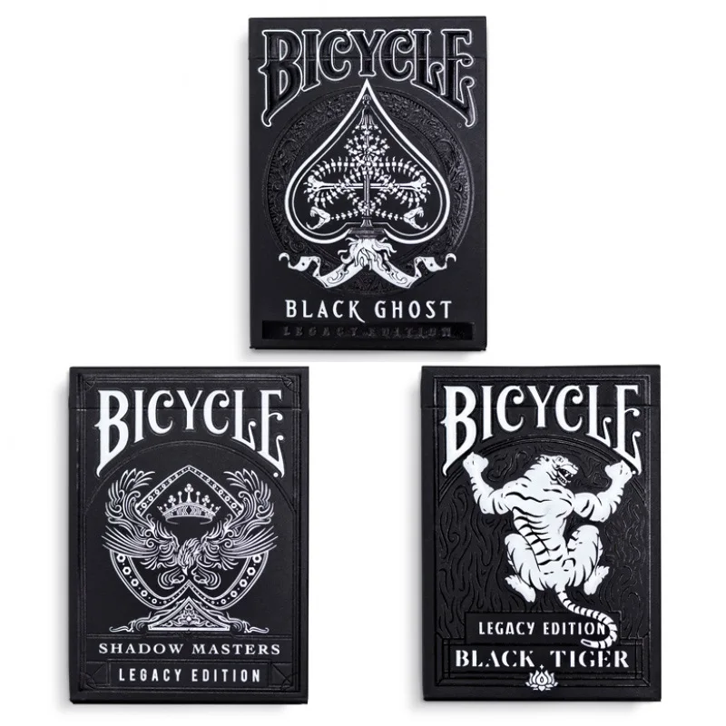 Игральные карты Bicycle Black Ghost Legacy Edition Ellusionist колода USPCC коллекционный покер