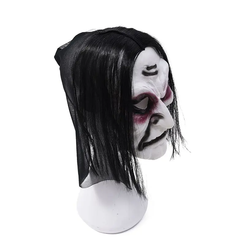 Маска зомби для Хэллоуина реквизит страшная маска призрака Реалистичная