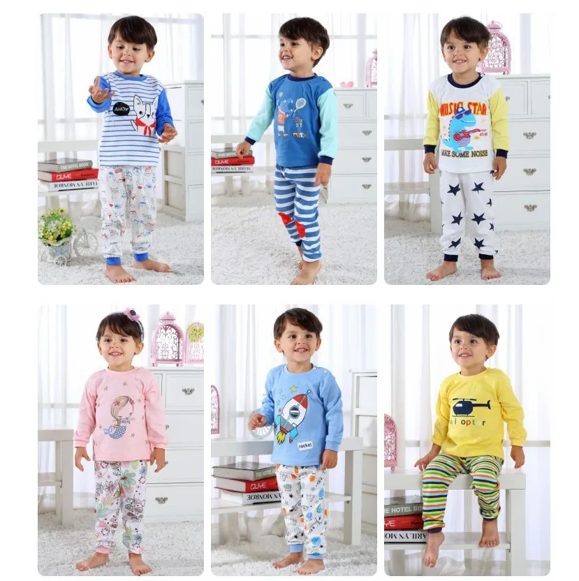 

12m-3 years old clothes 2 pieces / set, boys and girls long sleeve cotton clothes children's suit; season is autumn, baby clothe