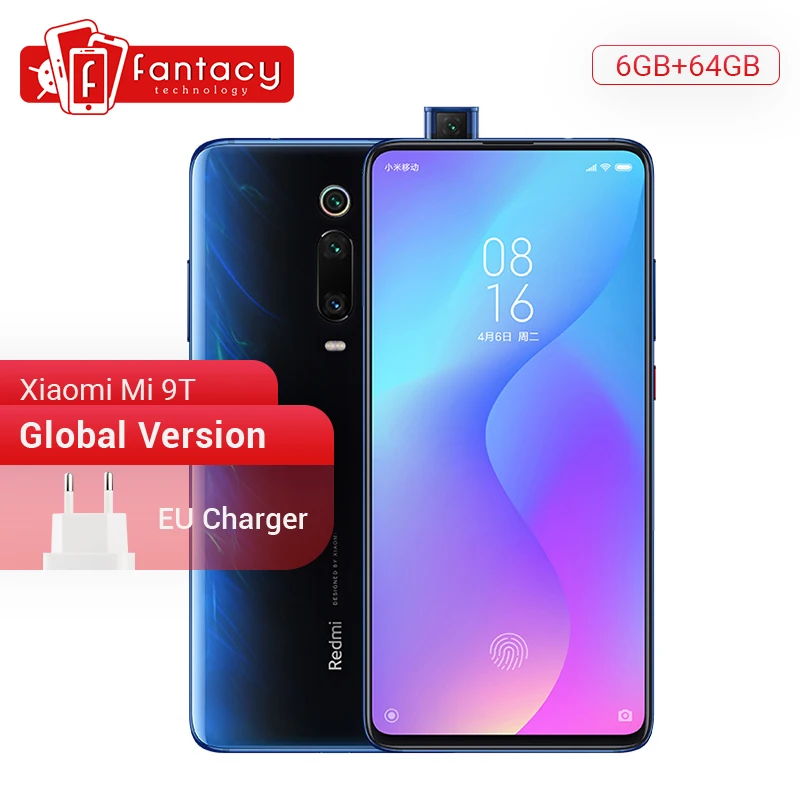 Глобальная версия Red mi K20 Xiaomi mi 9 T 9 T 6GB 64GB восьмиядерный смартфон Snapdragon 730 6,39 ''AMOLED 48MP камеры 4000mAh NFC