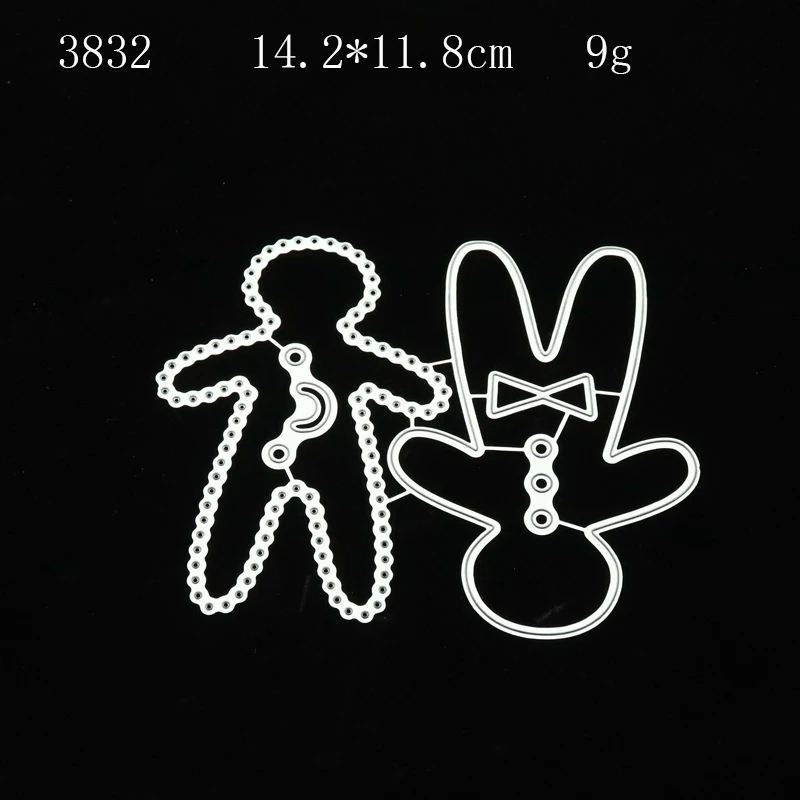 

JC Doll Toy Metal Cutting Dies DIY Design Scrapbooking Handmade Punch Making Shape Stencil Craft Mold Mould Model Decor Template