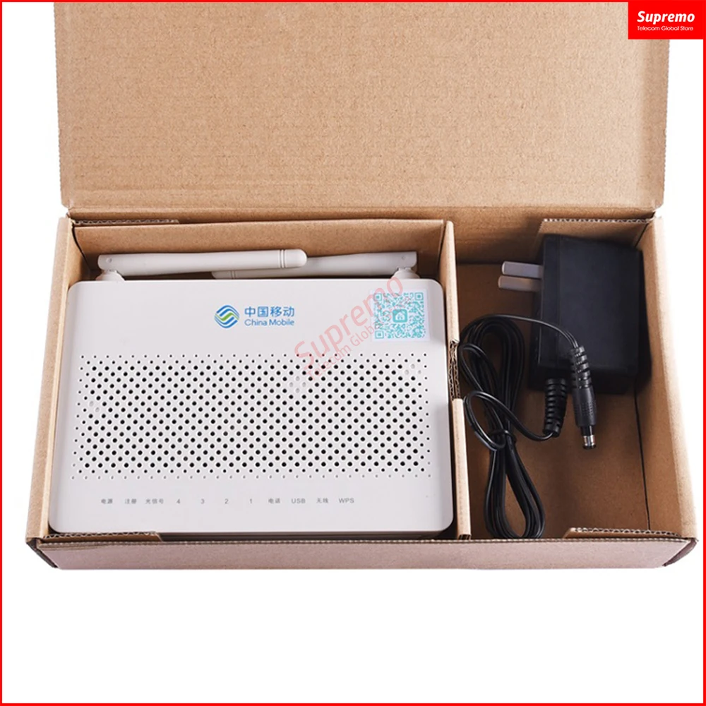 Бесплатная доставка Лучшая цена 4 шт./лот GPON ONU 1 Potes 1ge 3fe USB Wi-Fi волокна ONT HG8545m