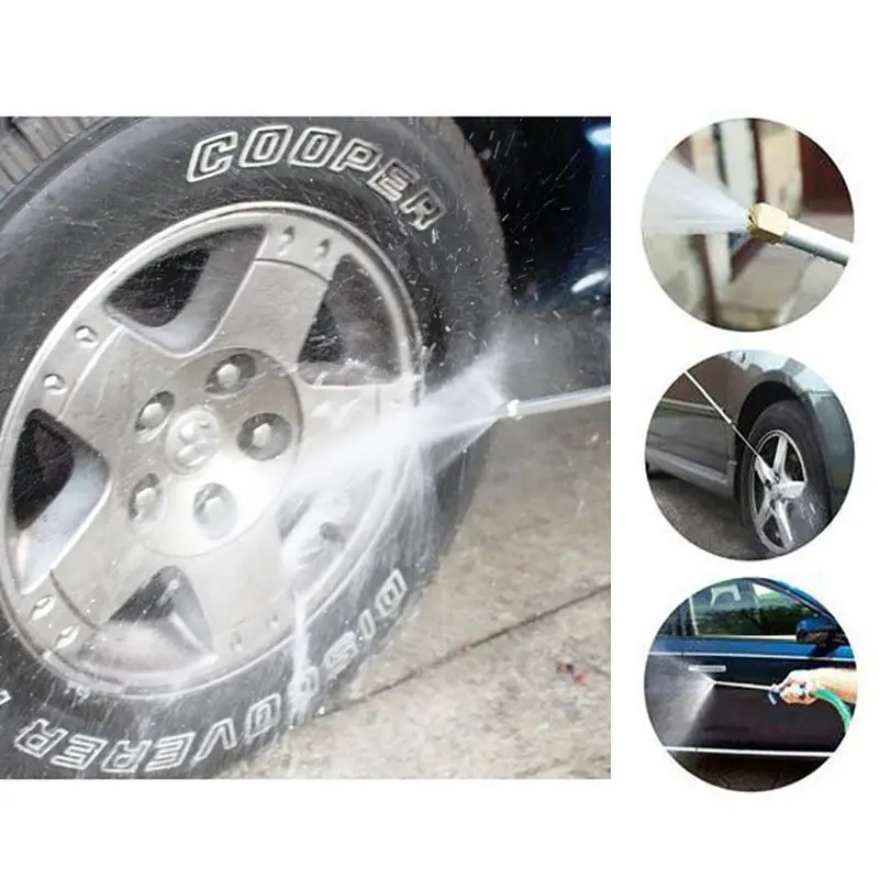 Автомобильный Мощный водяной пистолет высокого давления садовая мойка шланг