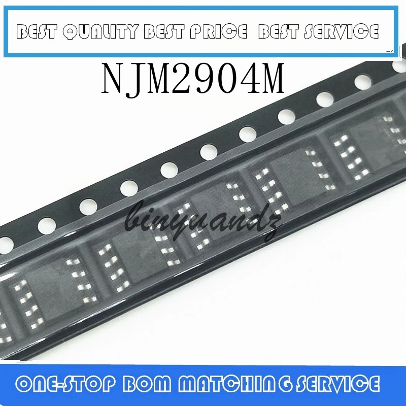 

10PCS NJM2904 NJM2904M SOP-8