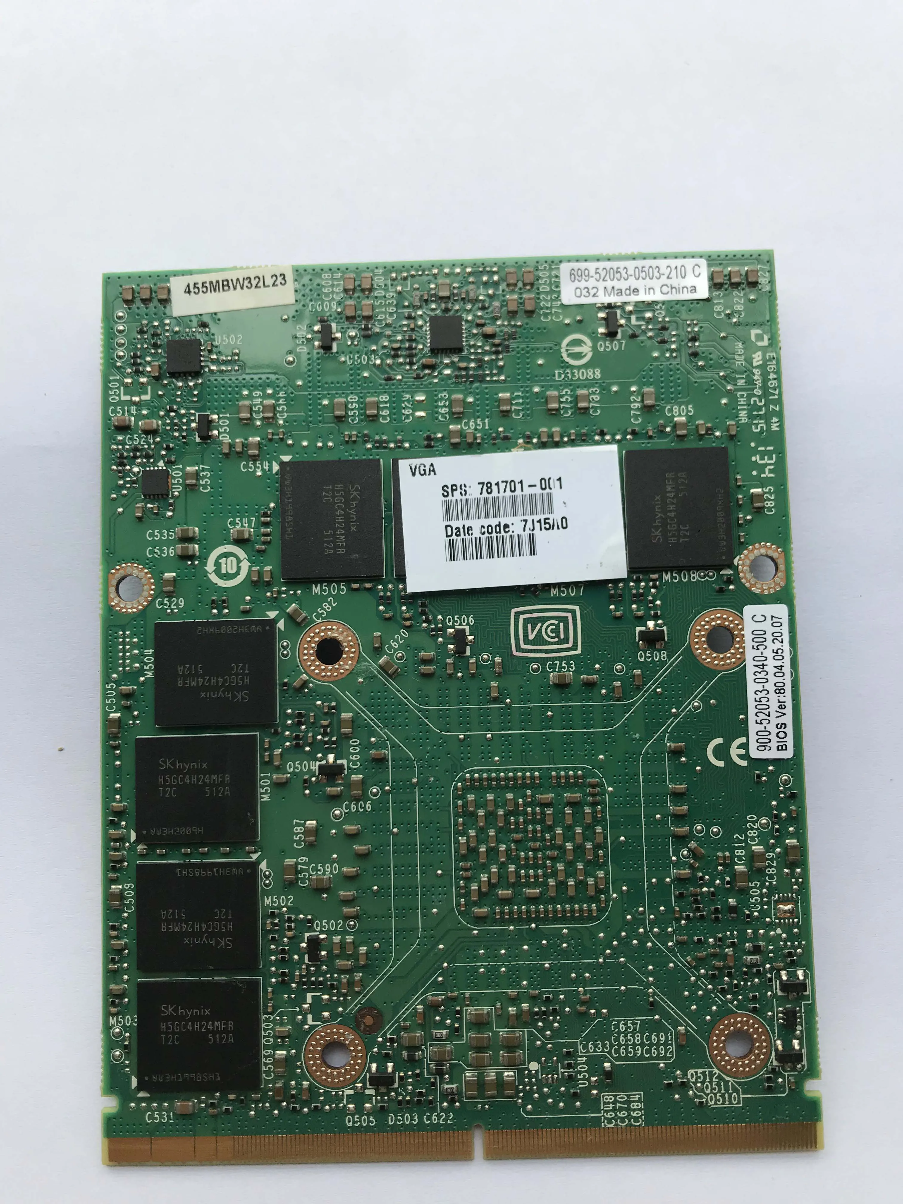 Оригинальный K5100M K5100 8 ГБ для DELL M6700 M6800 HP 8770W ZBOOK 17 G1 G2 N15E Q5 A2 CN 034P9D видеографические