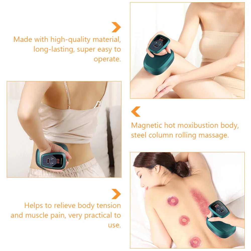 

1 Set Electric Cupping Therapy Machine Rechargeable Scraping Instrument