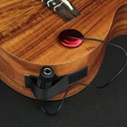 Профессиональный пьезо контакт Пикап микрофон с зажимом для акустический струнный инструмент гитара скрипка банджо