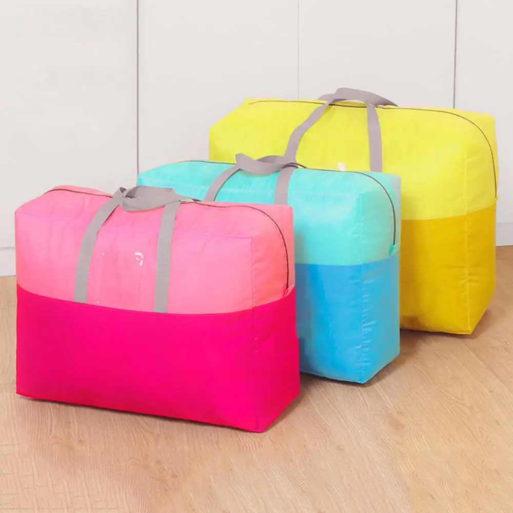 Portable Folding Clothes Tidy Case Large Stackable Non-woven Box Sundries Storage Dust Bag Quilt Blanket Pillow Home | Дом и сад