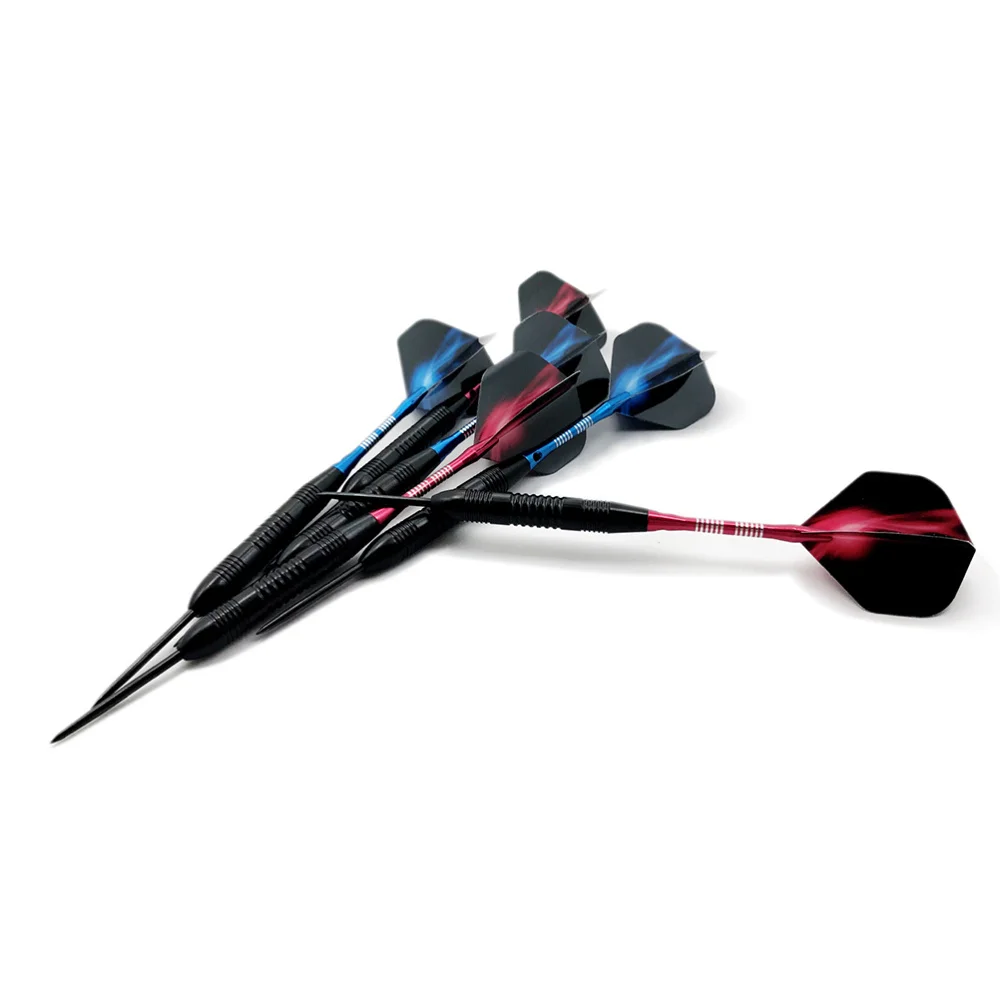 

1 Set 21g Professional Darts Deep Groove Rod Pin-type Darts Portable Needle Tipped Darts Flights Darts For Sports Events