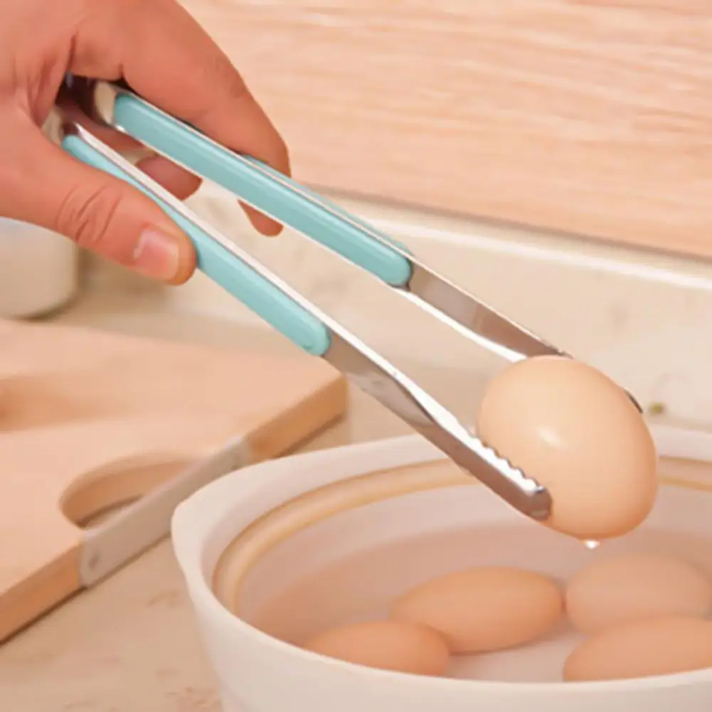 

Handheld Steak Clip Versatile Labor-Saving Metal Handy Dessert Bread Food Clips for Baking