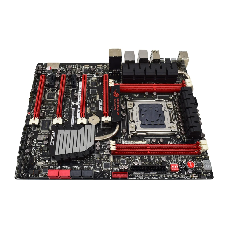 asus republic of gamers r4fcg8890 desktop motherboard lga 2011 ddr3 64g support core i7 cpus intel x79 bios atx motherboard free global shipping